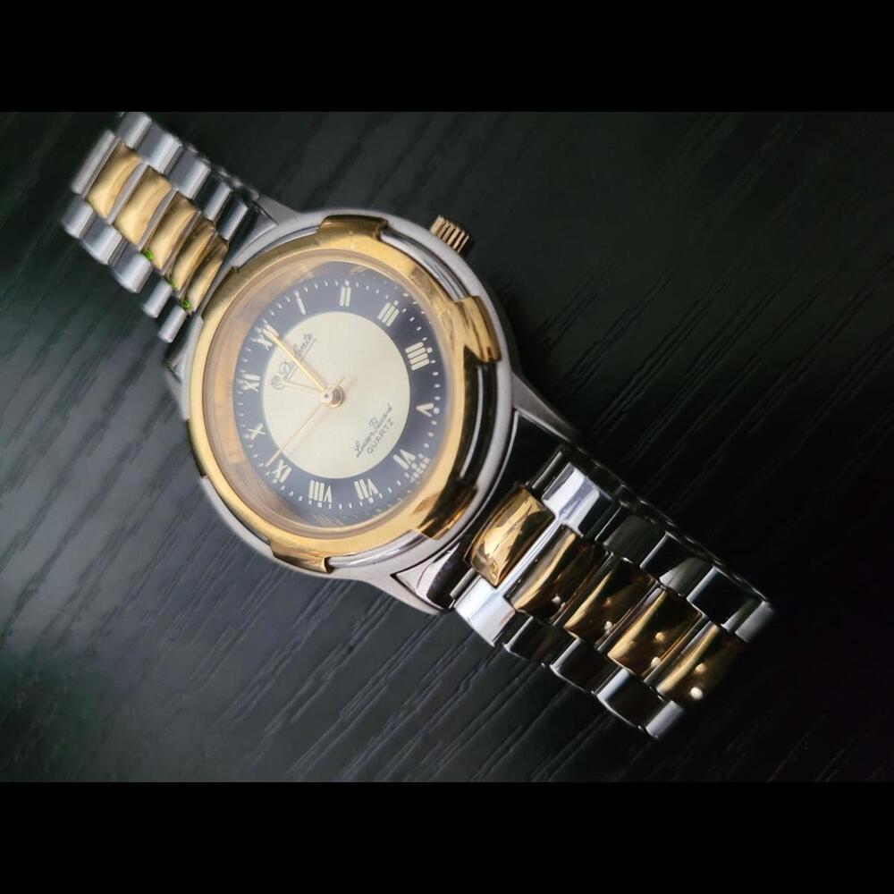 💁🏽♂️ Rare VINTAGE Lucien Piccard Dufonte 34mm Quartz Watch